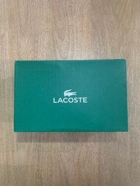 Lacoste Shoe Empty Box size 9.5 With Tissue